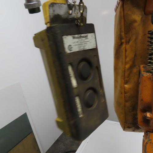 Harrington ES3B-243 2 Ton Electric Chain Hoist 20' Lift 13FPM 230/460V 3Ph - Picture 8 of 9