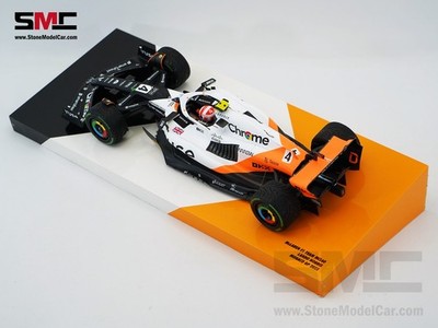 McLaren MINICHAMPS 1:18 ミニカー McLaren F1 MCL60 #4 Lando Norris Monaco GP 2023 Triple Crown 1:18