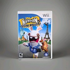 Ubisoft Rayman Raving Rabbids 2 (Nintendo Wii, 2007) E10+ NTSC-U/C Manual