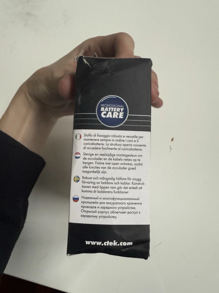 Suporte de montagem carregador CTEK 3.8-5.0a novo - Imagem 4 de 4