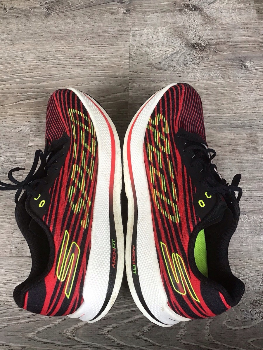 Skechers GO RUN Razor 4 Red Sneakers Lightweight Running Shoes