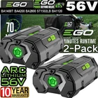 2PACK For EGO 56V 56Volt BA2800T POWER+ 5.0AH Battery Lithium Ion BA2240 BA1400T
