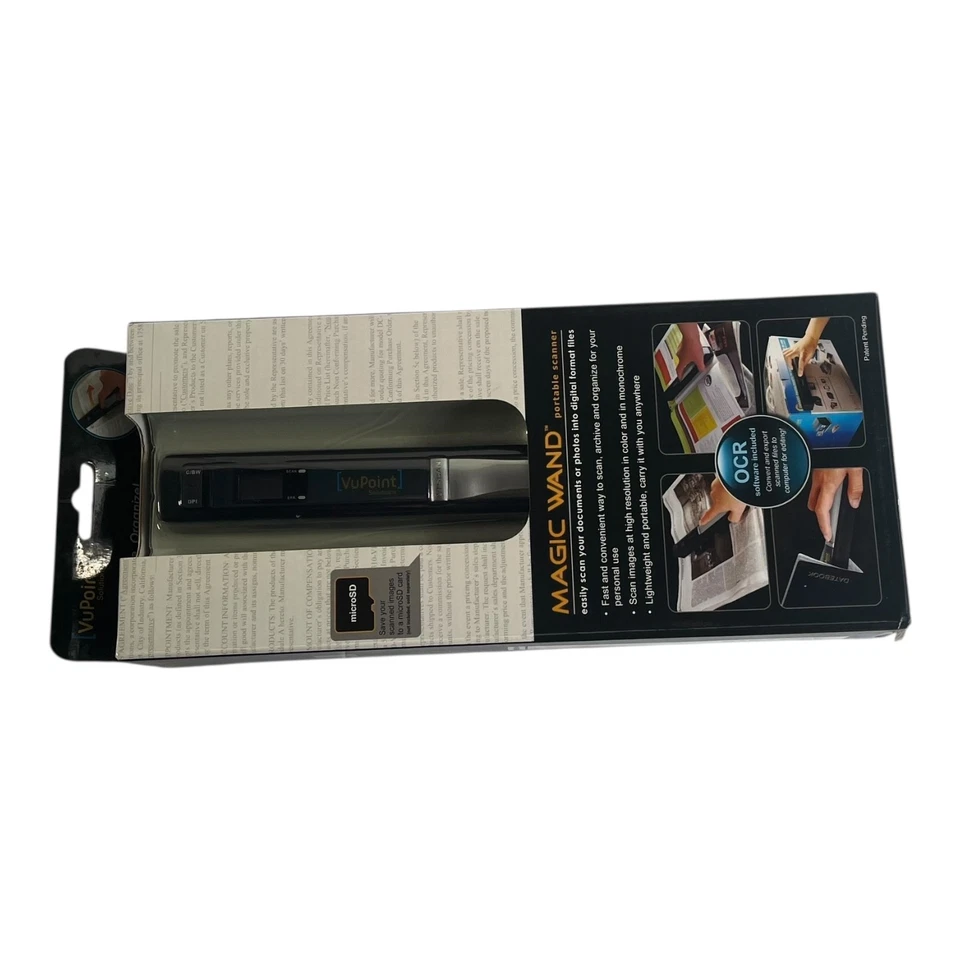 VuPoint Magic Wand Portable Scanner - New - OCR Software Included - Image 4 of 4
