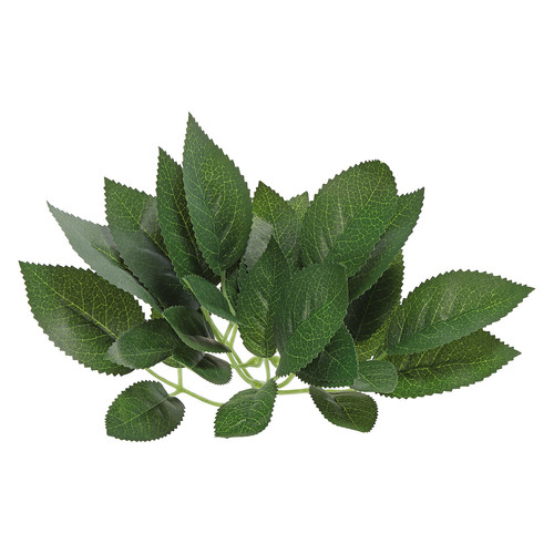 4.72x10.24" Artificial Silk Rose Leaf, 40 Pcs Artificial Greenery Fake Leaves