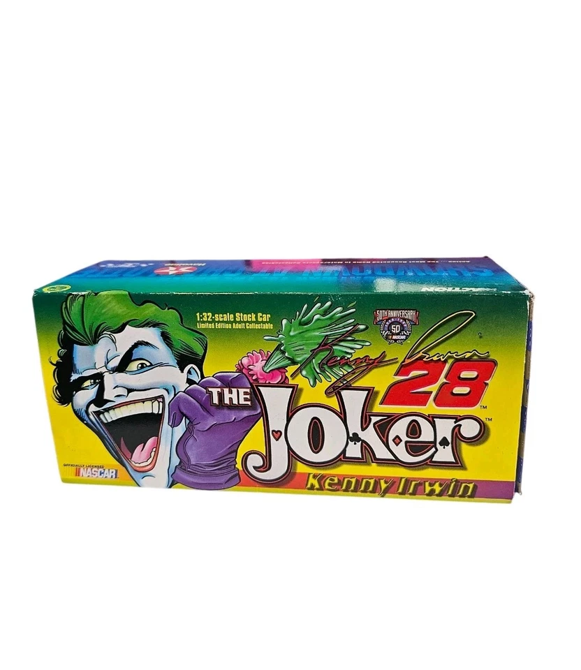 Vintage Nascar The Joker Kenny Irwin 1:32 Scale Stock Car Diecast 6" - Image 4 of 4