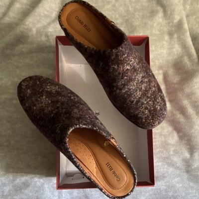 Cobb Hill CH Penfield Clog CI6905 Slip-On Purple/Brown 10M