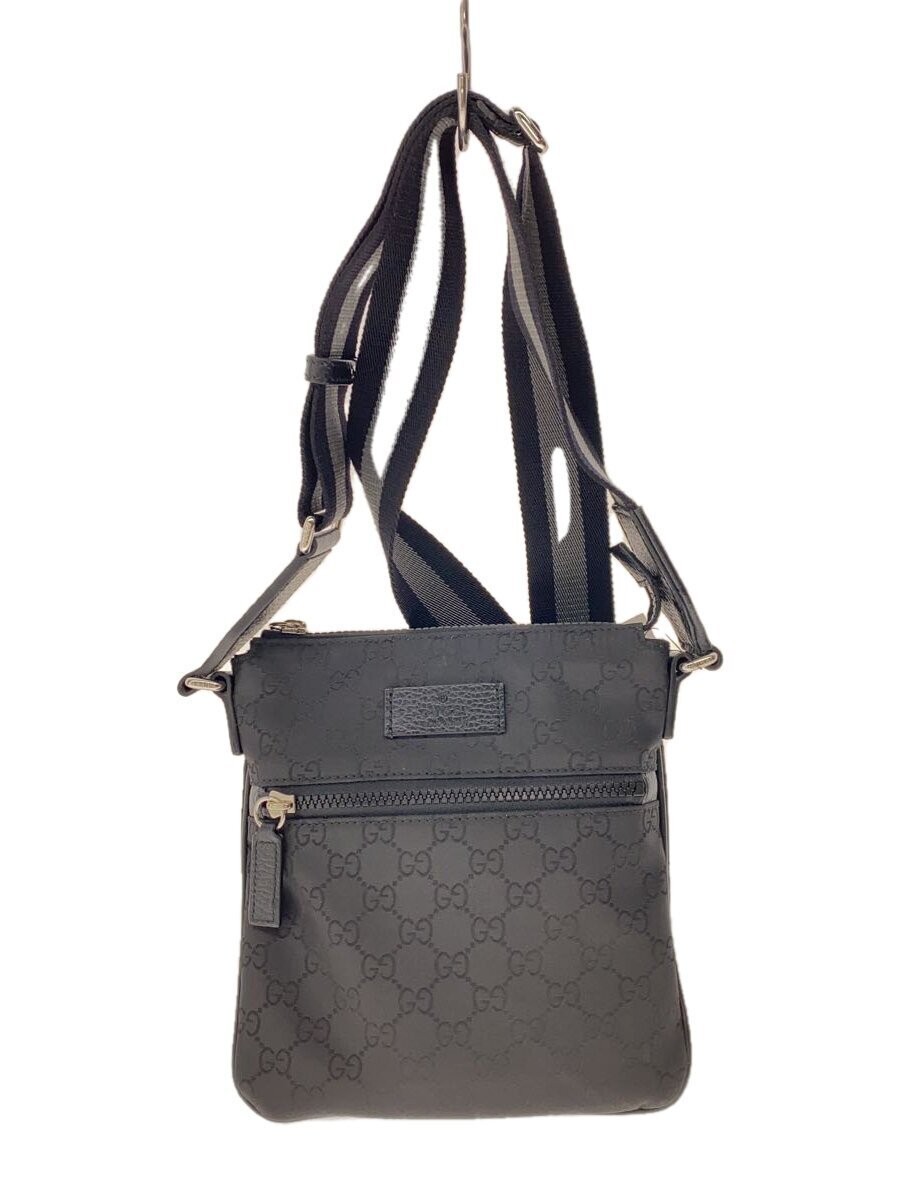 GUCCI GG Marmont matelassé leather shoulder bag in black