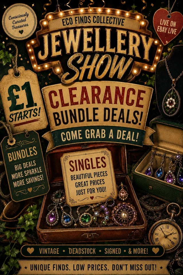 💎Jewellery Clearance Bundles🔥£1🔥NOS 🎁Vintage ❤️ Pre-Loved