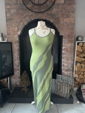 Warehouse Green Chic BodyconSummer Dress - Size M 