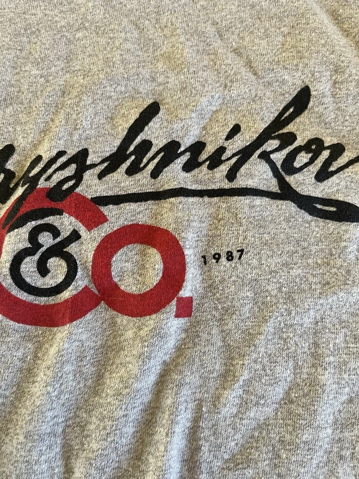 Camiseta vintage 1987 Baryshnikov & Co Tour talla grande puntada única Foto 4 de 4