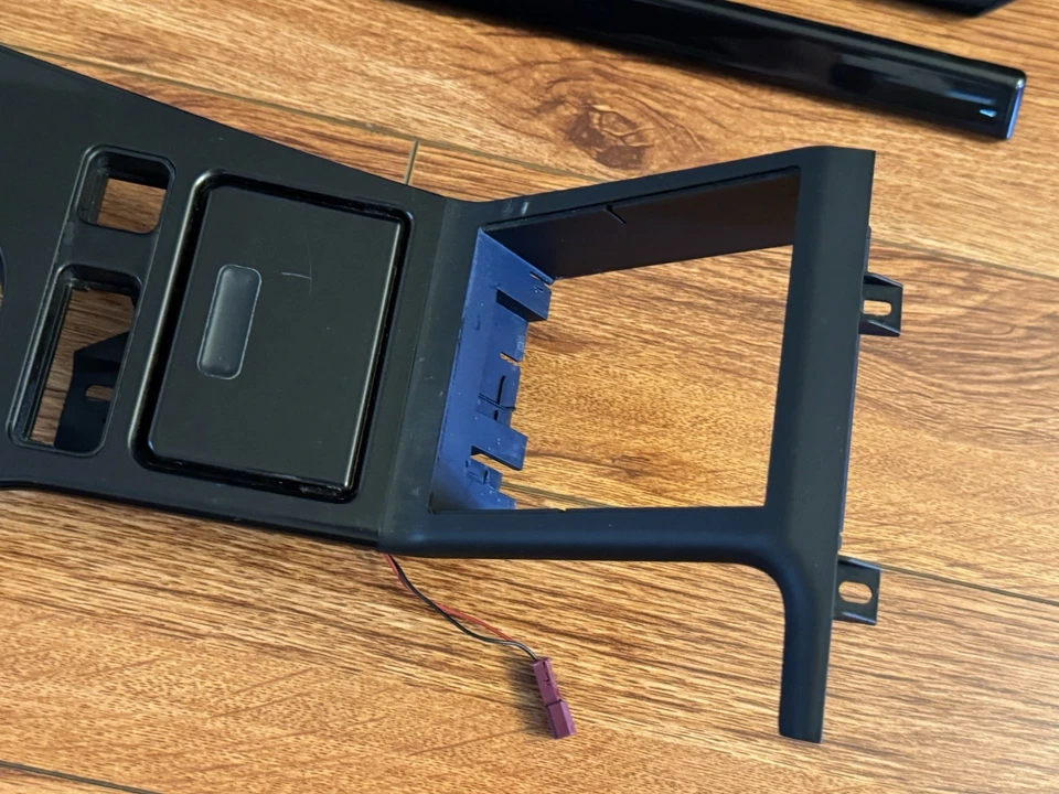 OEM 1997-2003 BMW E39 Anthracite Gray Wood Interior Trim Set Complete 540i M5 - Image 3 of 4