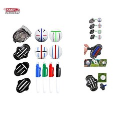 8 Pack Precision Golf Ball Marker, Upgrade Golf Accessories, 4 Golf Ball Mark...
