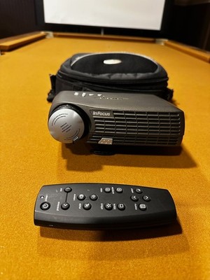 InFocus LP70+ DLP Desktop Projector with Manual and case