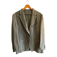 Daniel Cremieux Loro Piana Gray Wool 2 Button Suit Mens Blazer Trousers Set