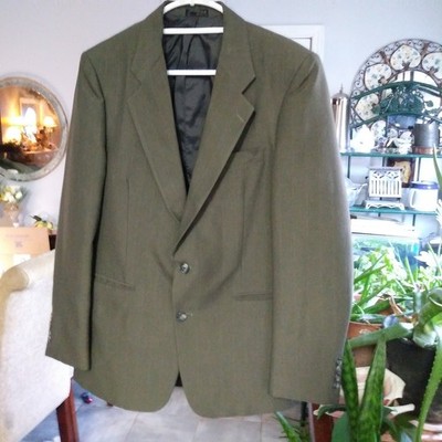 Vintage Teteron Dacron Bonelli Suit Jacket R40/34 fully lined grey