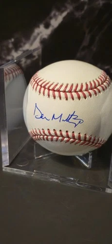 Don Mattingly Signed Baseball Beckett Certified Autograph Auto