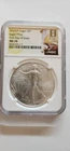 8 ERA 2025 P AMERICAN SILVER EAGLE FIRST DAY OF ISSUE NGC MS70-FREE SHIPPING!