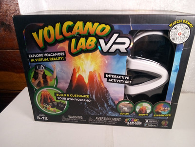 VR - Build and Erupt Your Own Volcano - Virtual Reality Kids STEAM Volcano Lab