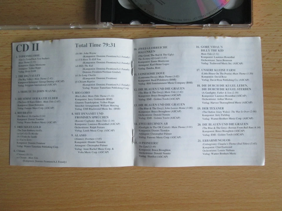 Various - Best of the West, 2 CD, neuwertig - Bild 3 von 3