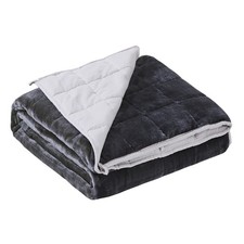 Weighted Blanket Queen Size 15lbs Fuzzy Warm Flannel Throw Blanket with Soft ...