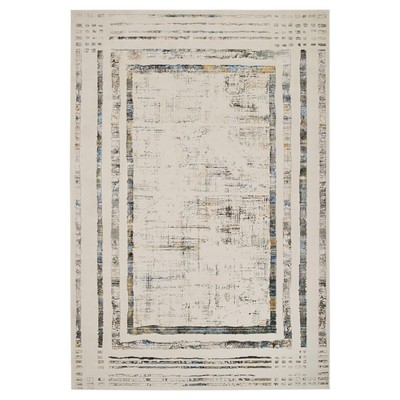 Lavin Rugs T2009 Adara 2' x 3' Geo Rug, Green Gold/Neutral/Multi - T2009-0203