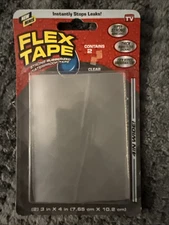 Flex Seal Flex Tape MINI 3 in. W X 4 in. L Clear Waterproof Repair Tape