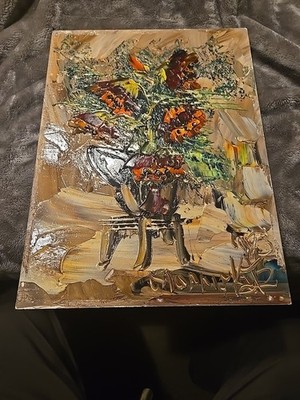 Morris Katz Original Painting 12x16 Signed 1993