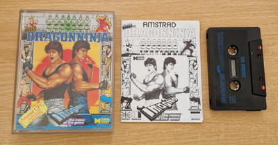 Bad Dudes vs Dragon Ninja - Amstrad CPC 464/664/6128 - Doppelkoffer - Kassette