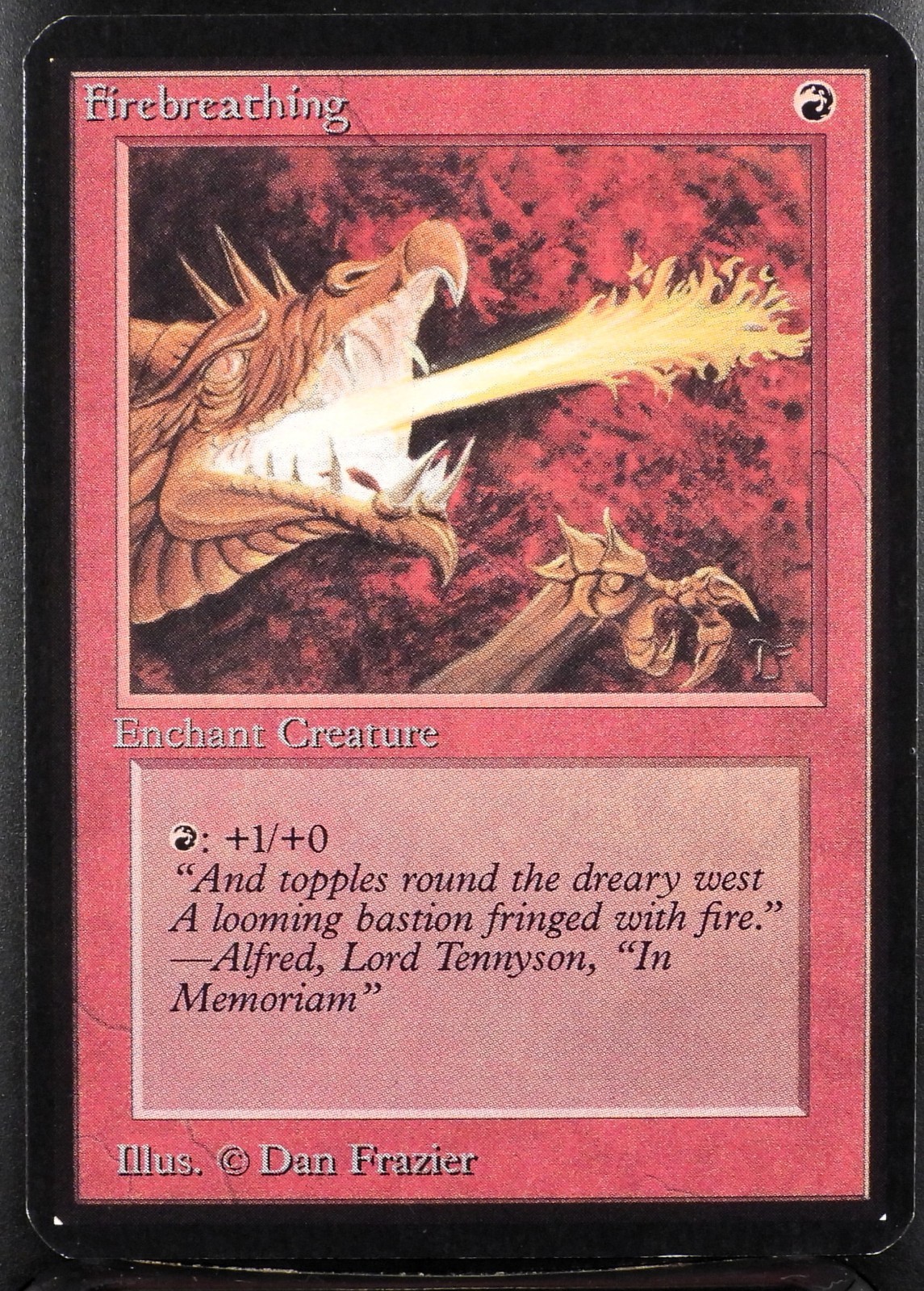 MTG Firebreathing Alpha 1993 Magic Card