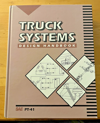 #ad Truck Systems Design Handbook Progress in Technology SAE PT 41 GREAT cond $38.00