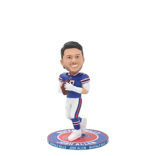 Josh Allen Buffalo Bills 5 Inch Repeat Name On Base Bobblehead NFL