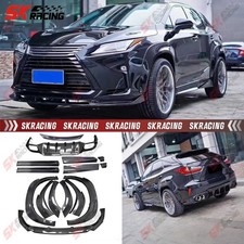 For Lexus RX350 16-19 Carbon Fiber/FRP Rear S...