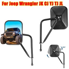 Side Hinge View Mirrors For Jeep Wrangler Jk Cj Yj Tj Jl Door Off Quick Release Side Hinge View Mirrors For Jeep Wrangler Jk Cj Yj Tj Jl Door Off Quick Release