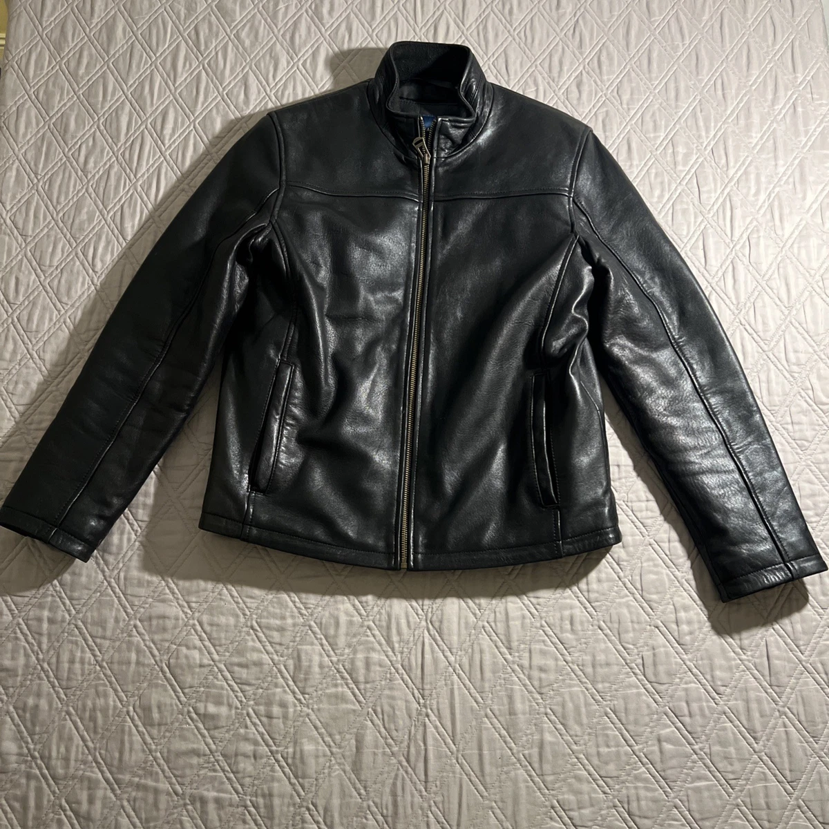 cole haan leather jacket products for sale | eBay