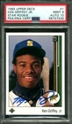 1989 UPPER DECK STAR ROOKIE #1 KEN GRIFFEY JR RC HOF PSA 9 DNA AUTO 10