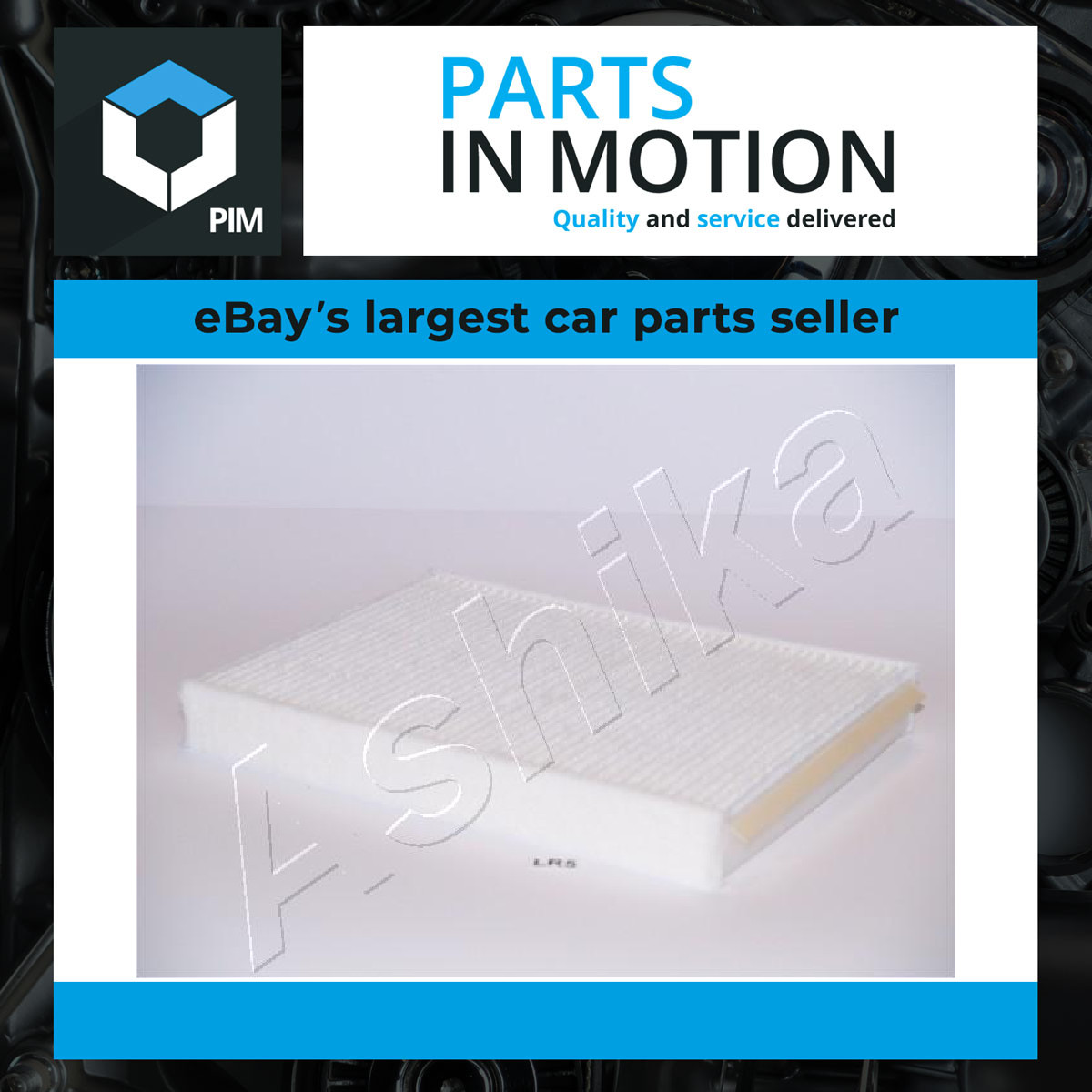Pollen / Cabin Filter 21-LR-LR5 Ashika 30733894 30767022 31366124 31449209 New