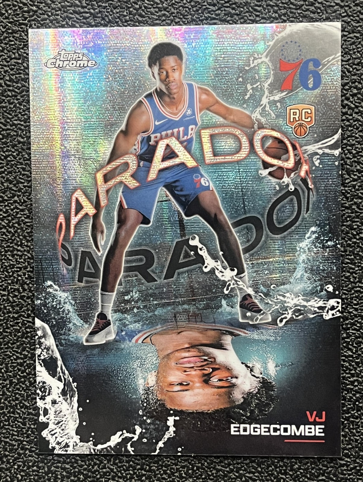 2025-26 Topps Chrome VJ Edgecombe RC Rookie Paradox Case Hit SSP