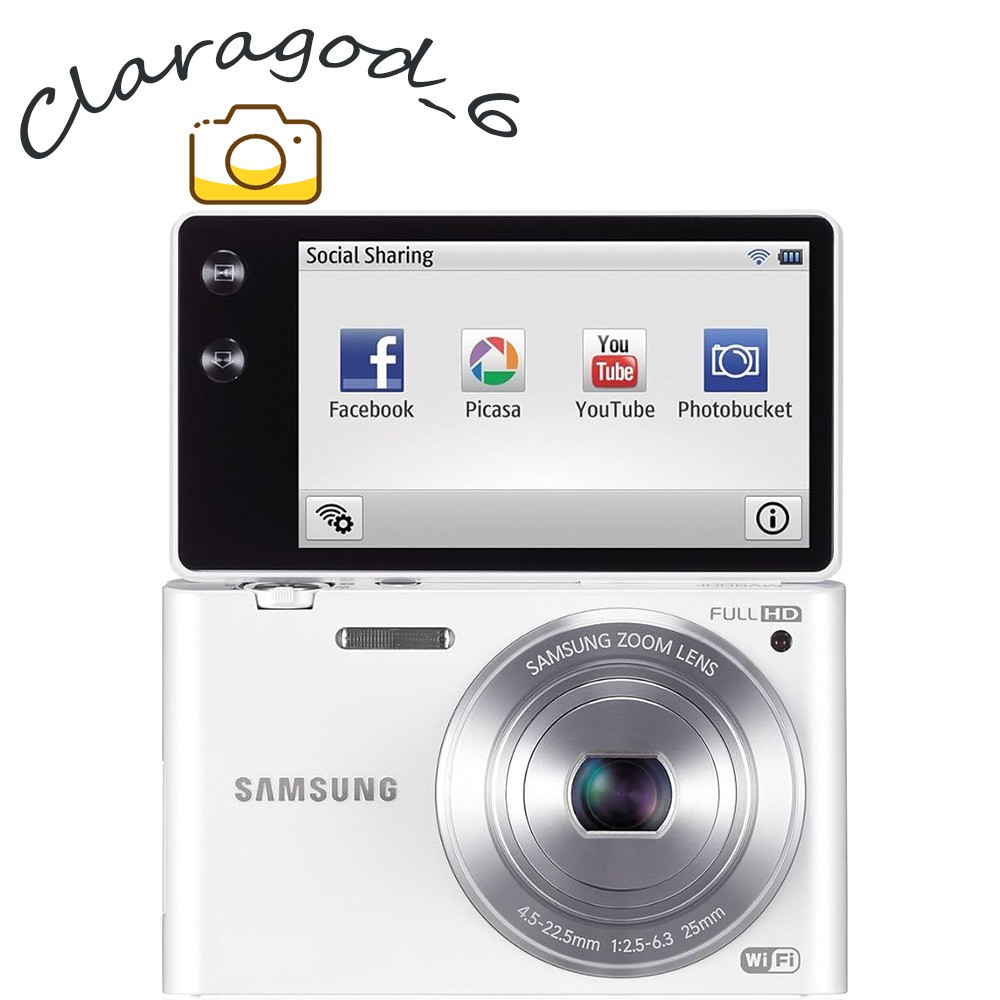 Samsung MV900f Digital Camera 16.3 MP 5x Optical Zoom with Accessories White