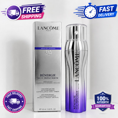 Lancome Renergie H.C.F Triple Serum ANTI-AGING 1.7oz /50mL FULL SZ SEAL BOX
