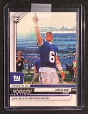 Jaxson Dart 2025 Panini Instant NFL ROOKIE #105 New York Giants RC