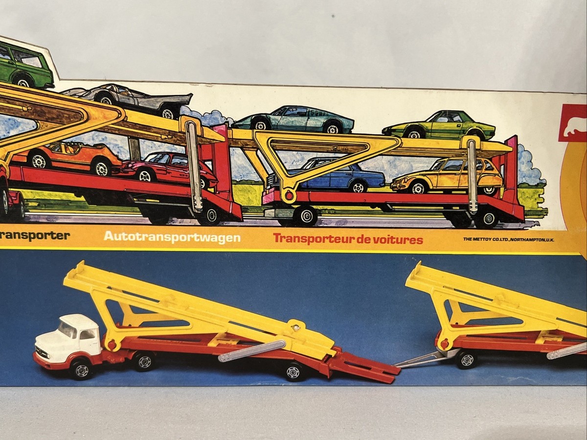 箱付き CORGI jr Car Transporter Corgi Super Juniors 2015 Mercedes Benz Car Transporter Vintage | eBay