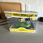 Funko Pop! Moments Peanuts Charlie Brown & Lucy #1682 Target Exclusive Unopened