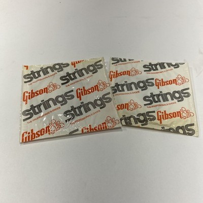 Gibson Mona-Steel Guitar D Strings .029 Gauge. 012 Core Loop End Lot Of 2 VTG
