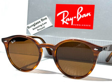 NEW Ray Ban Striped Red Havana UV Protective Brown Lens Sunglass RB2180 820/73