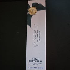 Voesh Velvet Luxe Vegan Body Hand Cream Lotion Lavender Land 3 oz