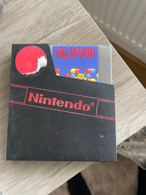 USA Nintendo NES Dr. Mario Cart + Original Nintendo Dust Sleeve *USA VERSION*