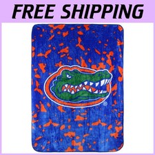 Vibrant Florida Gators Raschel Blanket - 86" x 63"