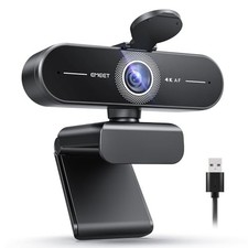 EMEET C60E 4K Webcam for Streaming  Gaming  PDAF Autofocus