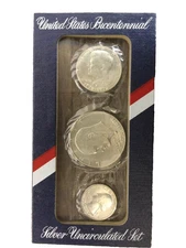 US Mint 1776 - 1976 Bicentennial SILVER Uncirculated Original Envelope FREE SHIP