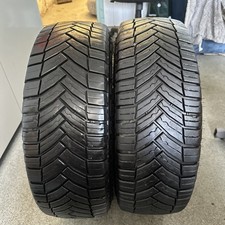 Michelin Cross Climate 215/65/16C 100-107T  M&S X2 At 7.4mm & 8.5mm Dot 2025 